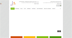 Desktop Screenshot of jeannedarc-thonon.com